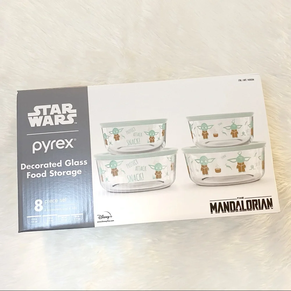 Pyrex Star Wars The Mandalorian Child‎ Baby Yoda